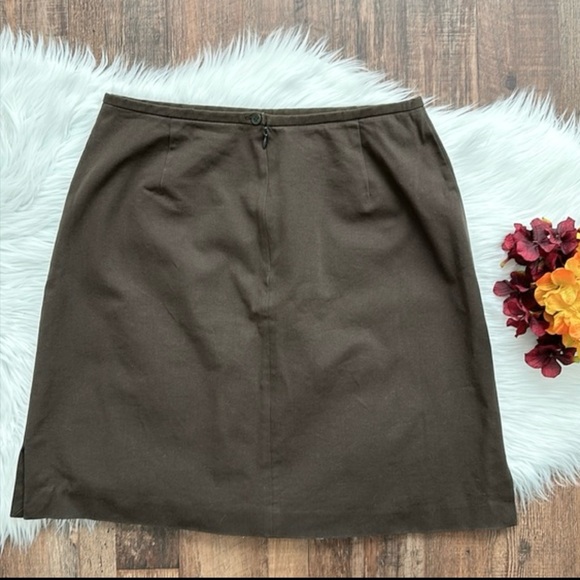 🍂 THE LIMITED | Fall Skirt | Espresso | Sz 12 - Picture 2 of 8